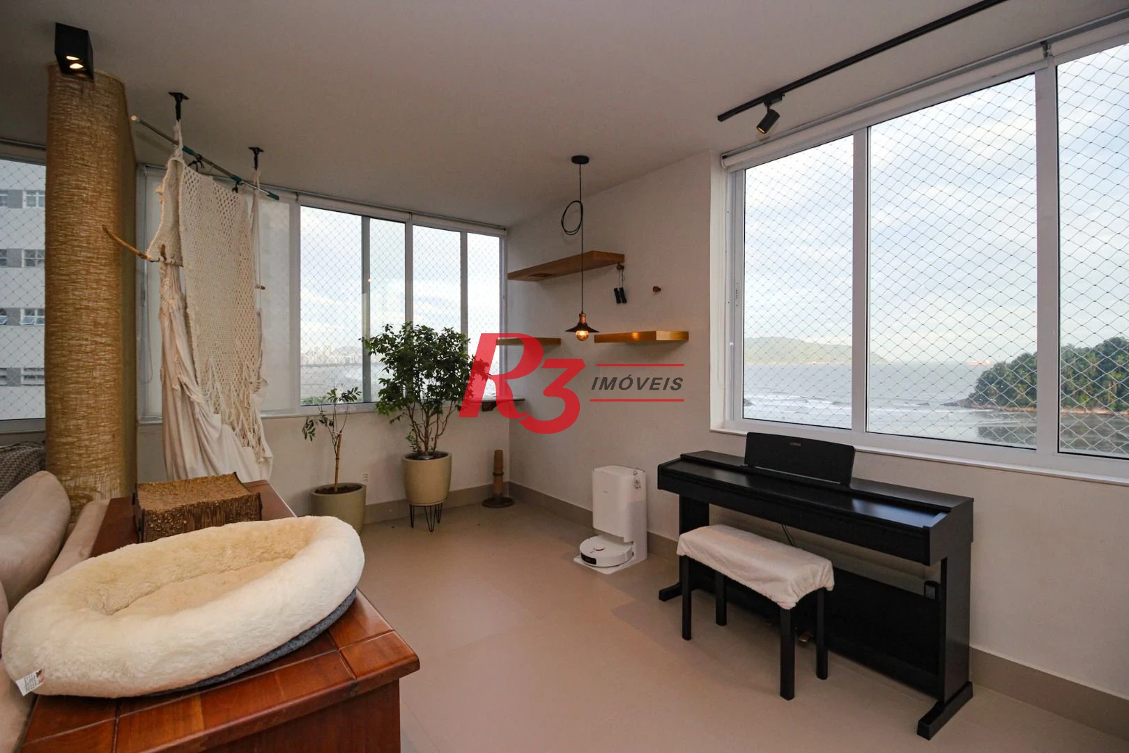 Apartamento com 3 dormitórios à venda, 215 m² por R$ 2.200.000,00 - José Menino - Santos/SP