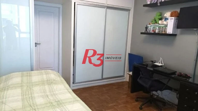 Apartamento com 3 dormitórios à venda, 260 m² por R$ 2.080.000,00 - Embaré - Santos/SP