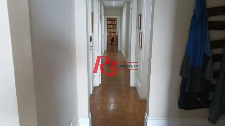Apartamento com 3 dormitórios à venda, 260 m² por R$ 2.080.000,00 - Embaré - Santos/SP