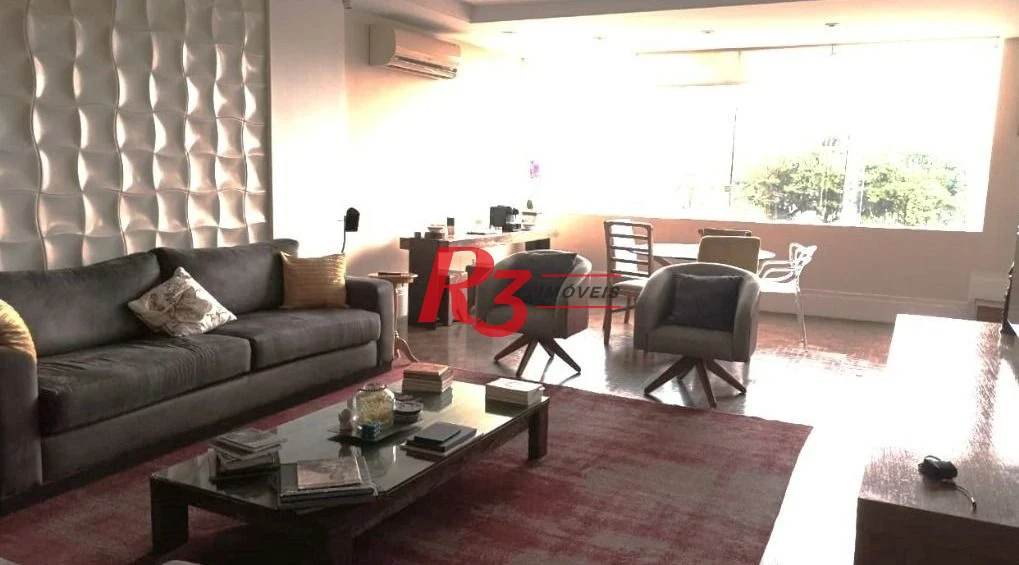 Apartamento com 3 dormitórios à venda, 260 m² por R$ 2.080.000,00 - Embaré - Santos/SP