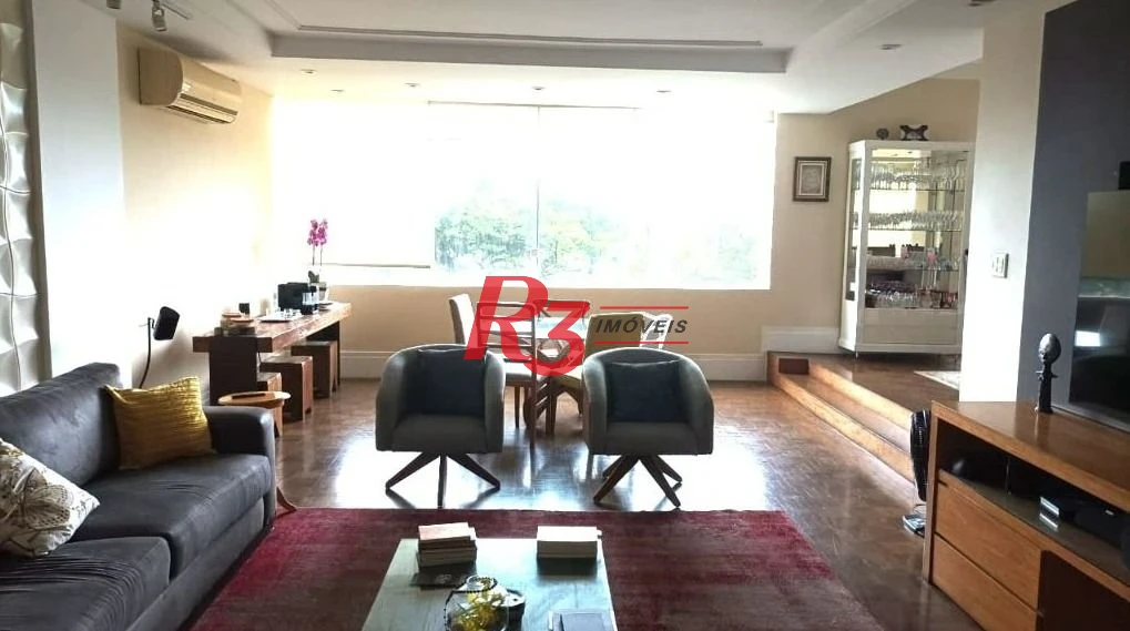 Apartamento com 3 dormitórios à venda, 260 m² por R$ 2.080.000,00 - Embaré - Santos/SP