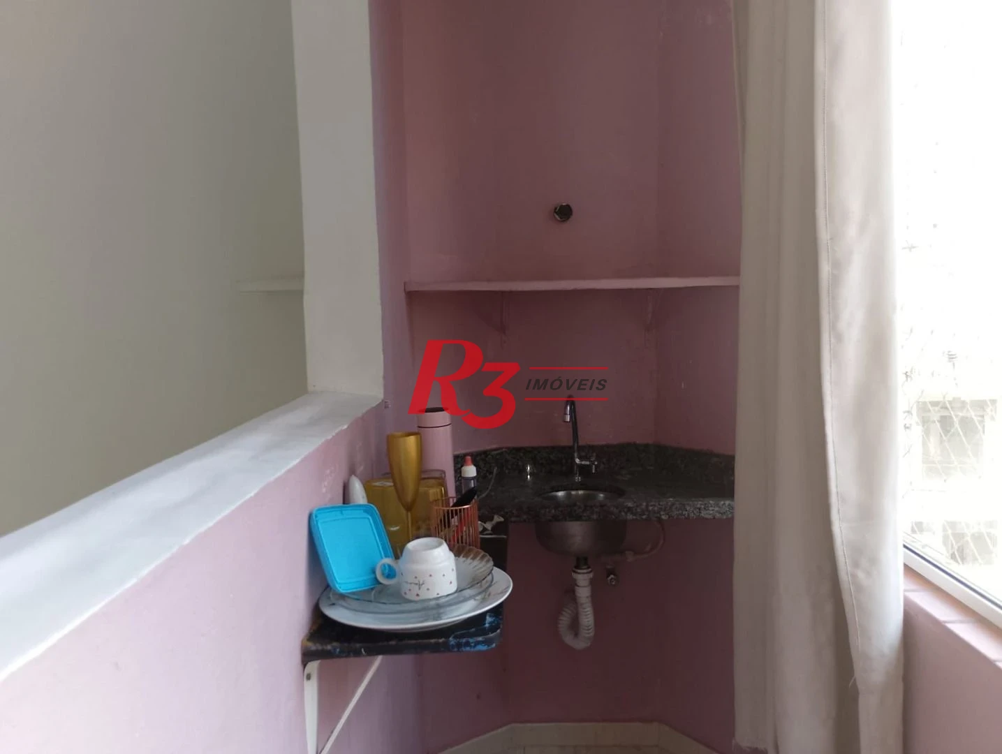 Sala à venda, 69 m² por R$ 420.000,00 - Boqueirão - Santos/SP
