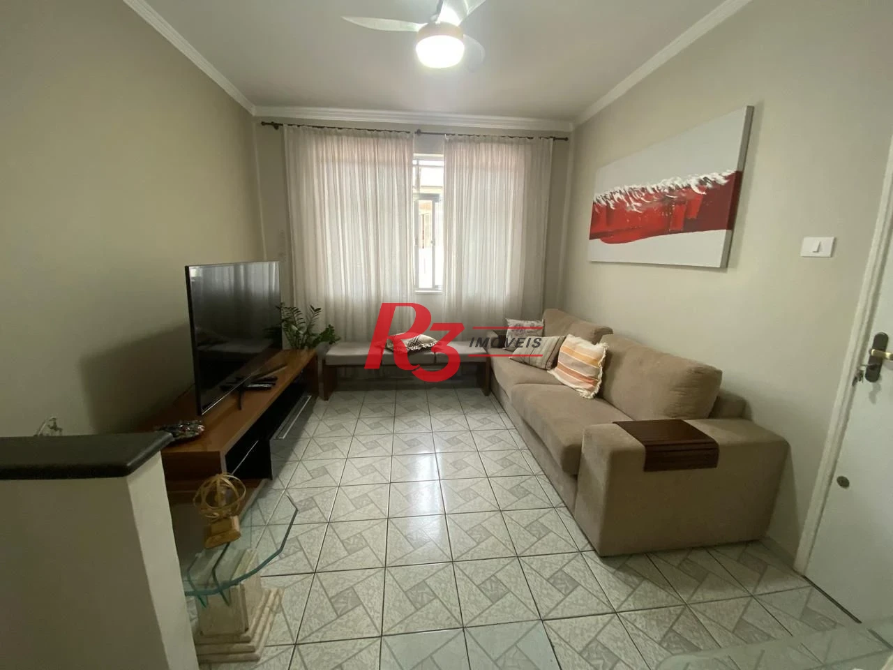 Apartamento à venda, 70 m² por R$ 440.000,00 - Gonzaga - Santos/SP
