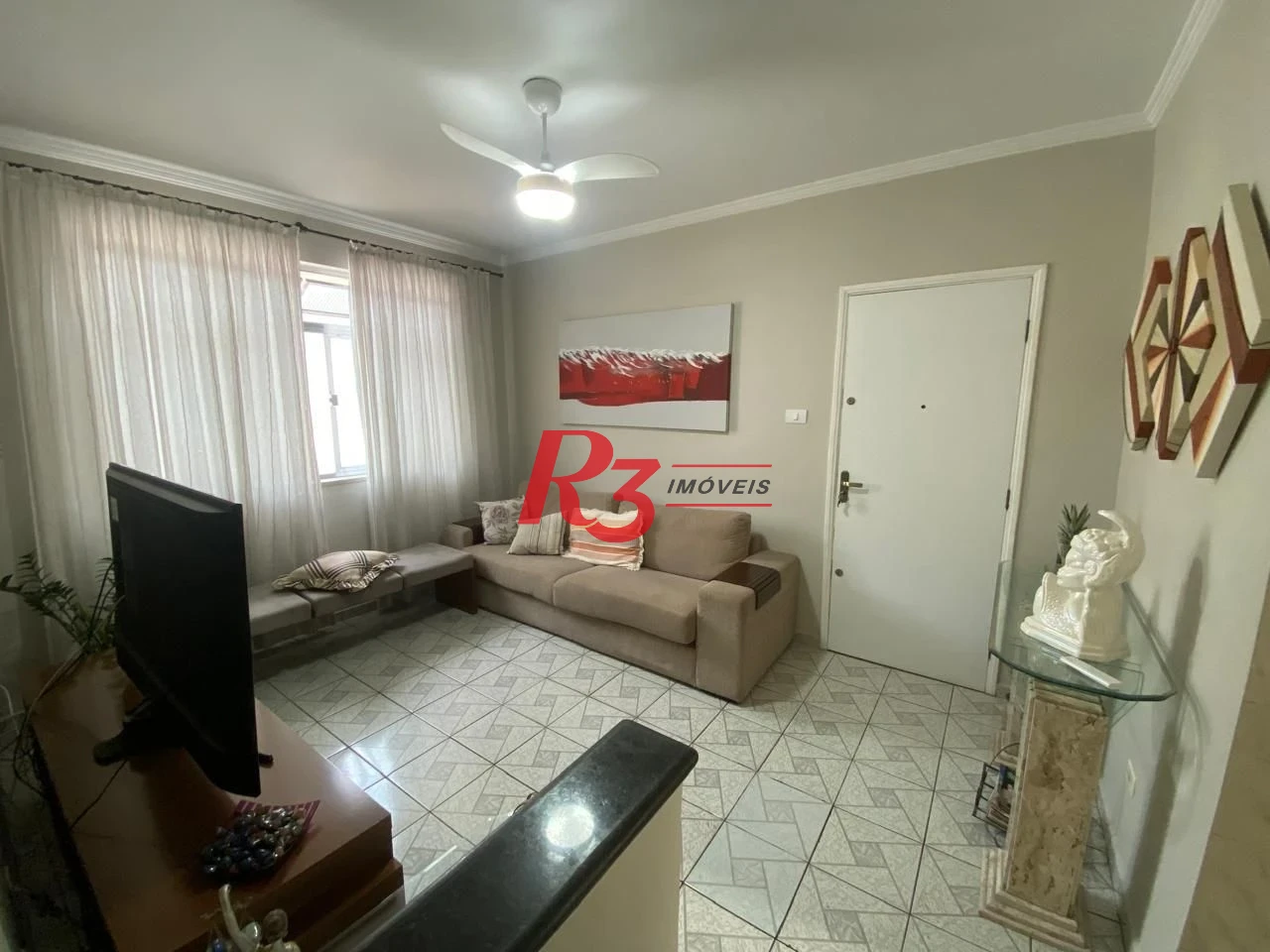 Apartamento à venda, 70 m² por R$ 440.000,00 - Gonzaga - Santos/SP