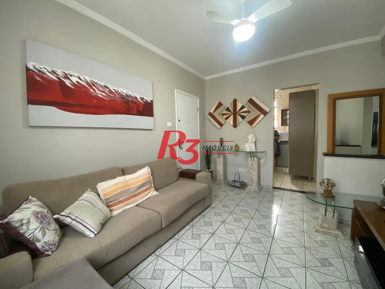 Apartamento à venda, 70 m² por R$ 440.000,00 - Gonzaga - Santos/SP