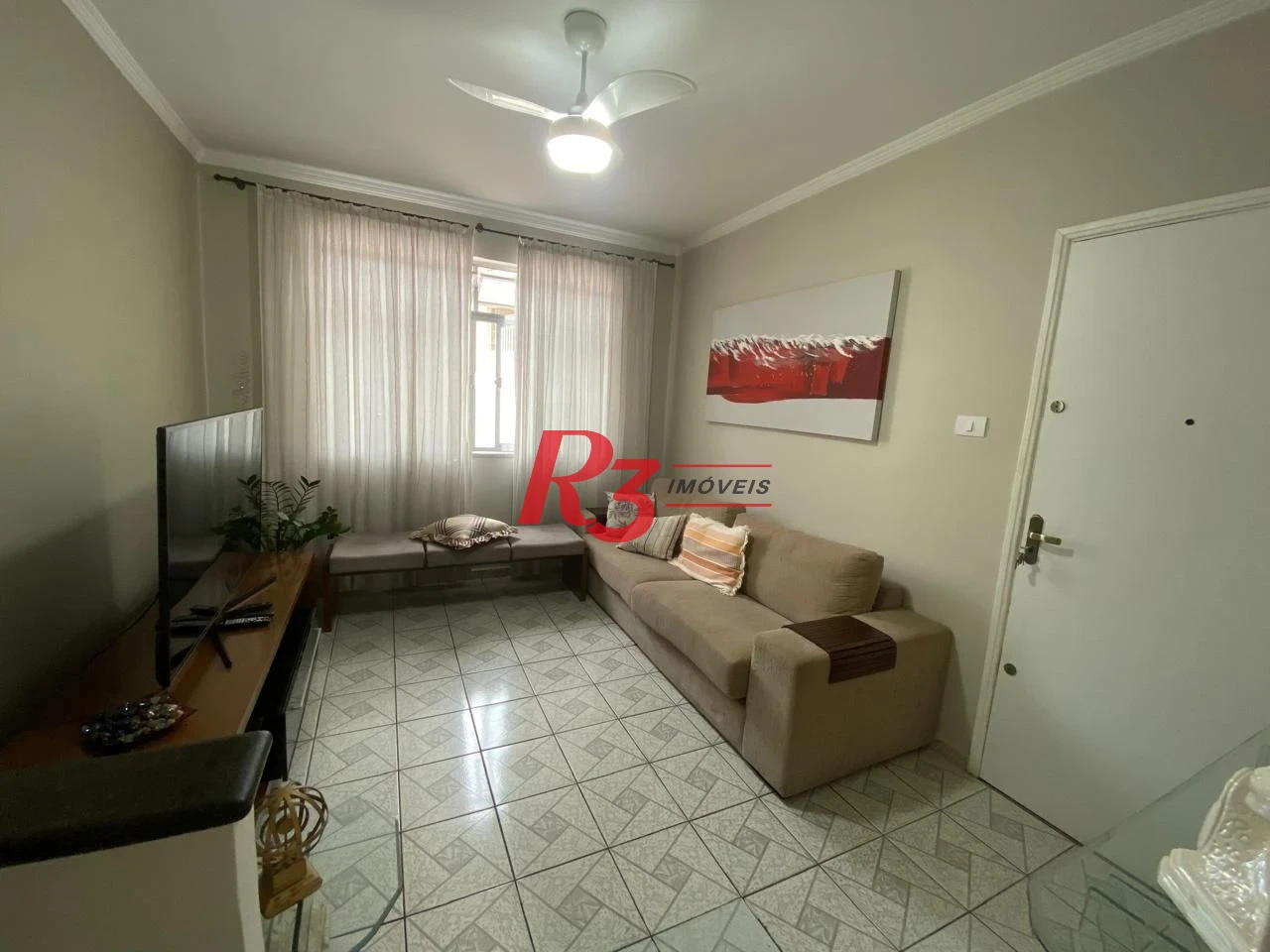 Apartamento à venda, 70 m² por R$ 440.000,00 - Gonzaga - Santos/SP