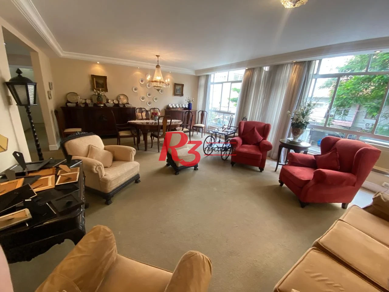 Apartamento com 4 dormitórios à venda, 193 m² por R$ 1.290.000,00 - Embaré - Santos/SP
