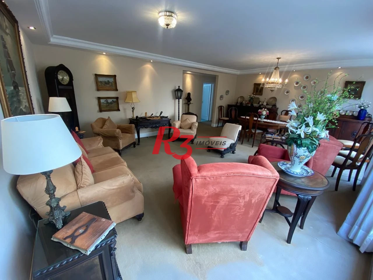 Apartamento com 4 dormitórios à venda, 193 m² por R$ 1.290.000,00 - Embaré - Santos/SP