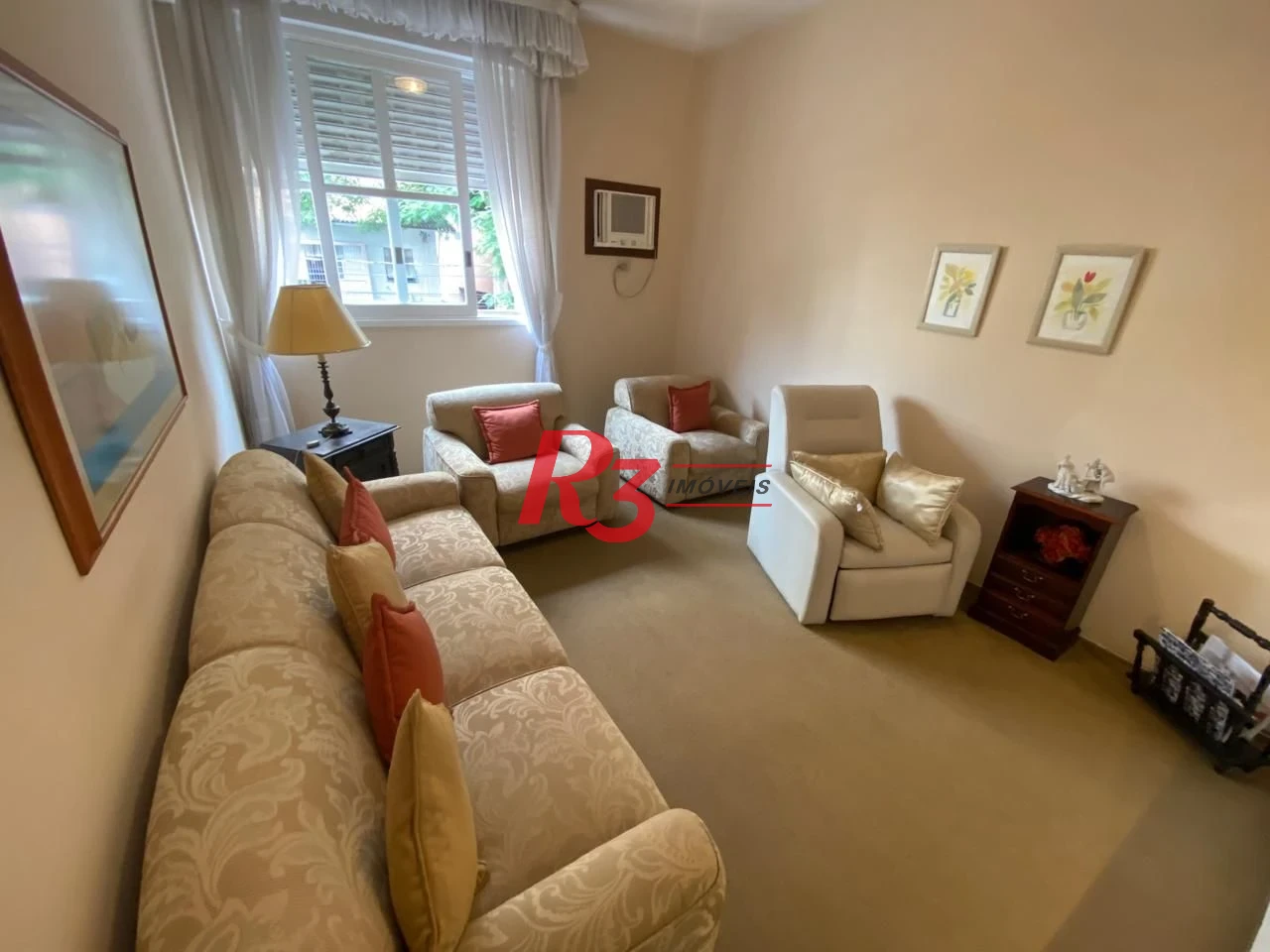 Apartamento com 4 dormitórios à venda, 193 m² por R$ 1.290.000,00 - Embaré - Santos/SP