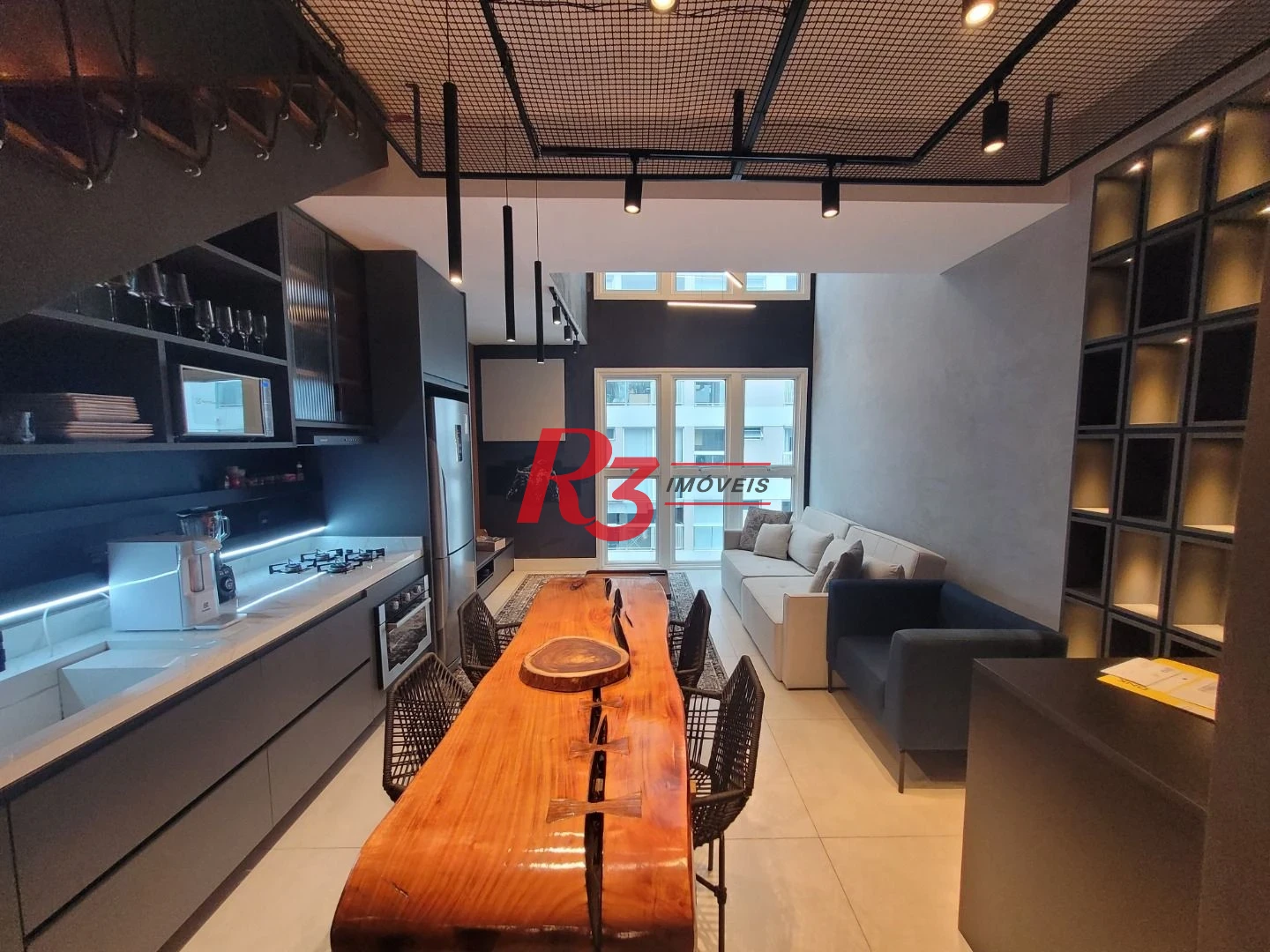 Loft, 69 m² - venda por R$ 920.000,00 ou aluguel por R$ 7.500,00/mês - Gonzaga - Santos/SP