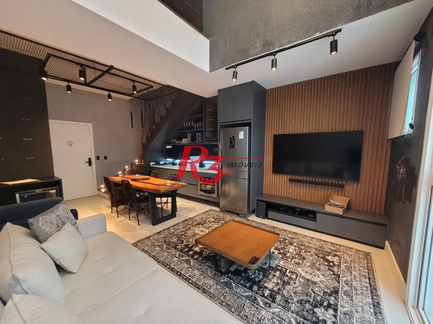 Loft, 69 m² - venda por R$ 920.000,00 ou aluguel por R$ 7.500,00/mês - Gonzaga - Santos/SP