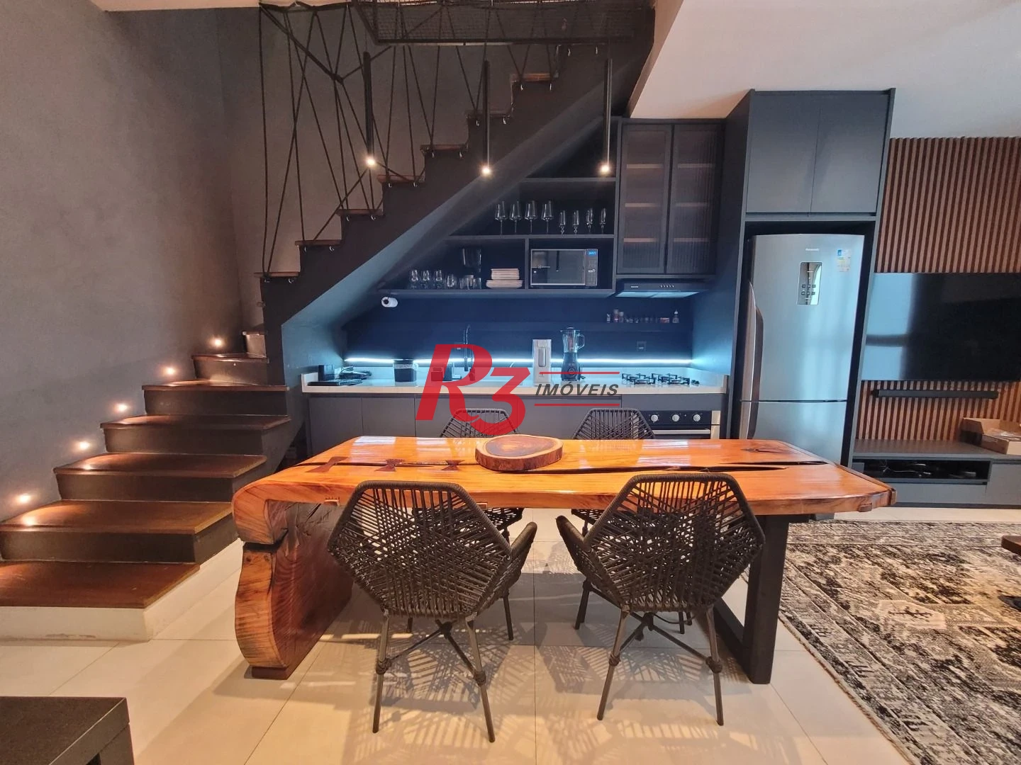 Loft, 69 m² - venda por R$ 920.000,00 ou aluguel por R$ 7.500,00/mês - Gonzaga - Santos/SP
