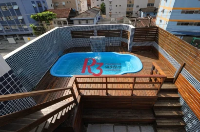Casa com 5 dormitórios à venda, 367 m² por R$ 1.600.000,00 - Marapé - Santos/SP