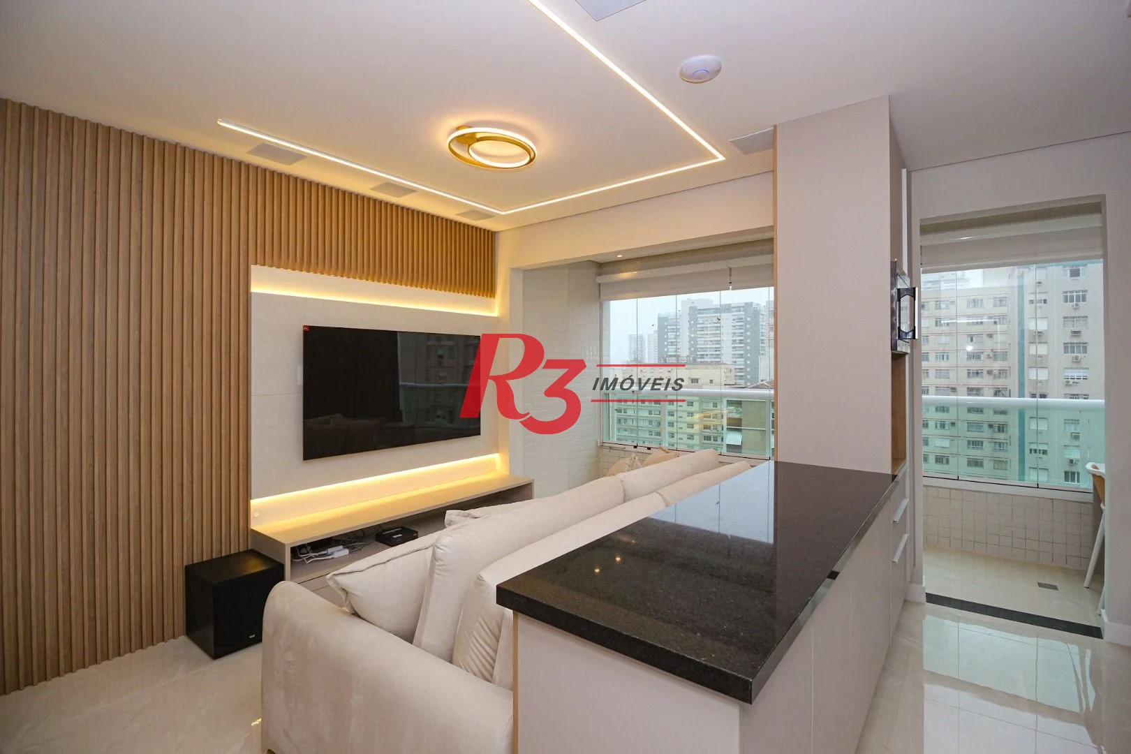 Cobertura com 3 dormitórios à venda, 166 m² por R$ 3.490.000,00 - Embaré - Santos/SP