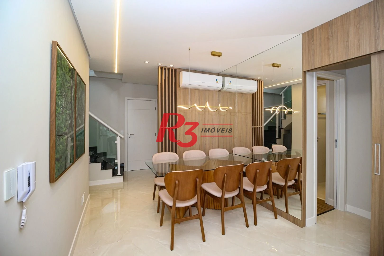 Cobertura com 3 dormitórios à venda, 166 m² por R$ 3.490.000,00 - Embaré - Santos/SP