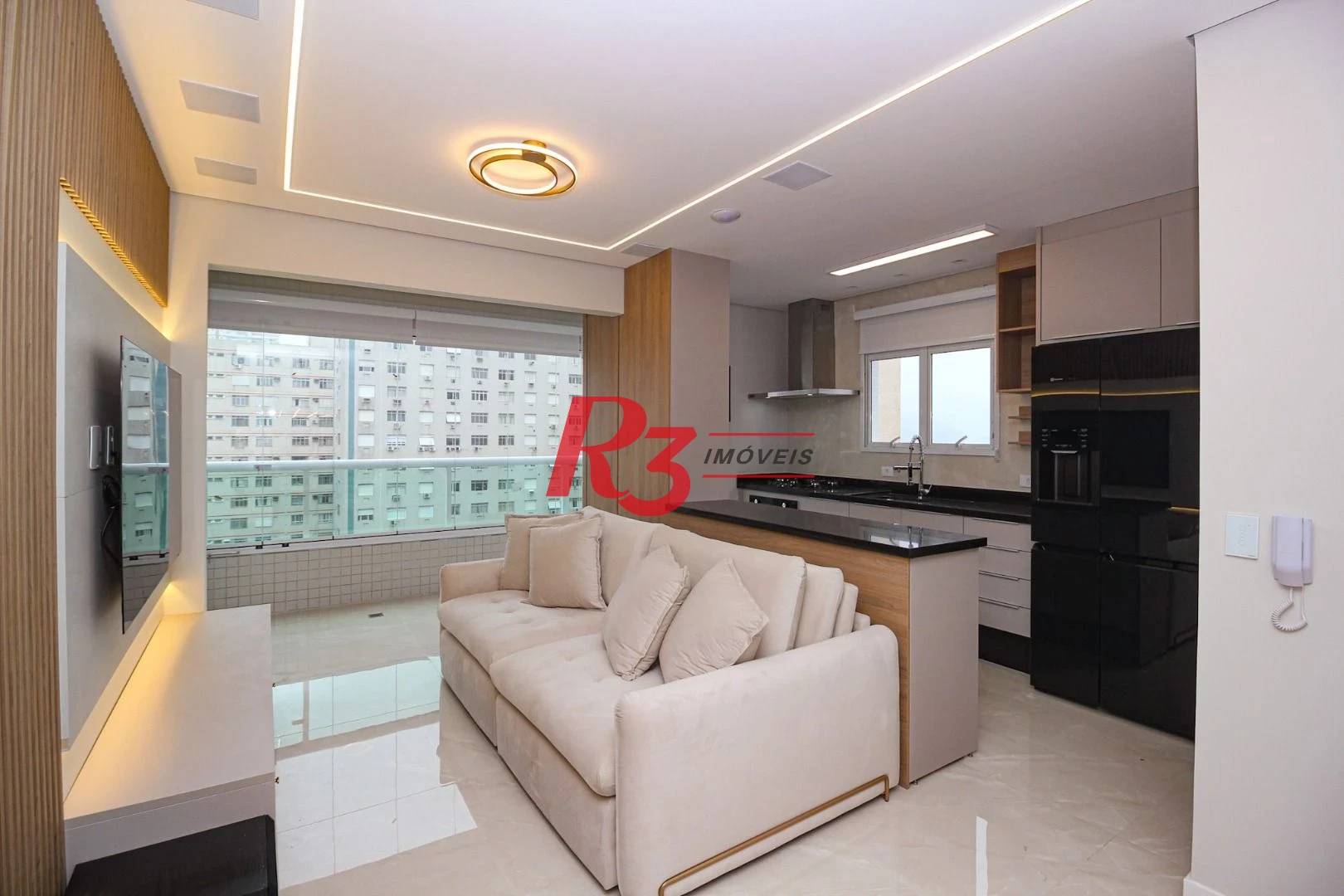 Cobertura com 3 dormitórios à venda, 166 m² por R$ 3.490.000,00 - Embaré - Santos/SP