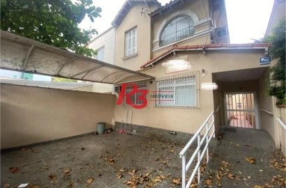 Sobrado à venda, 249 m² por R$ 1.600.000,00 - Boqueirão - Santos/SP