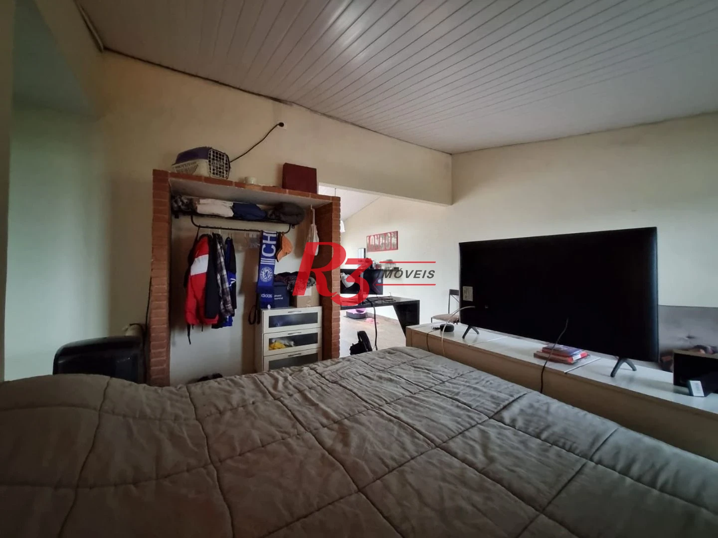 Sobrado com 3 dormitórios à venda, 120 m² por R$ 400.000,00 - Parque Bitaru - São Vicente/SP