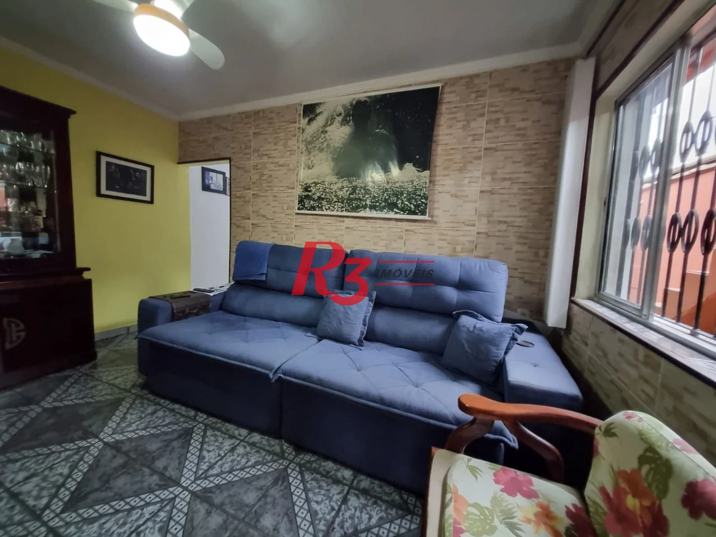 Sobrado com 3 dormitórios à venda, 120 m² por R$ 400.000,00 - Parque Bitaru - São Vicente/SP