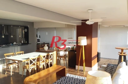 Apartamento à venda, 171 m² por R$ 2.670.000,00 - Embaré - Santos/SP