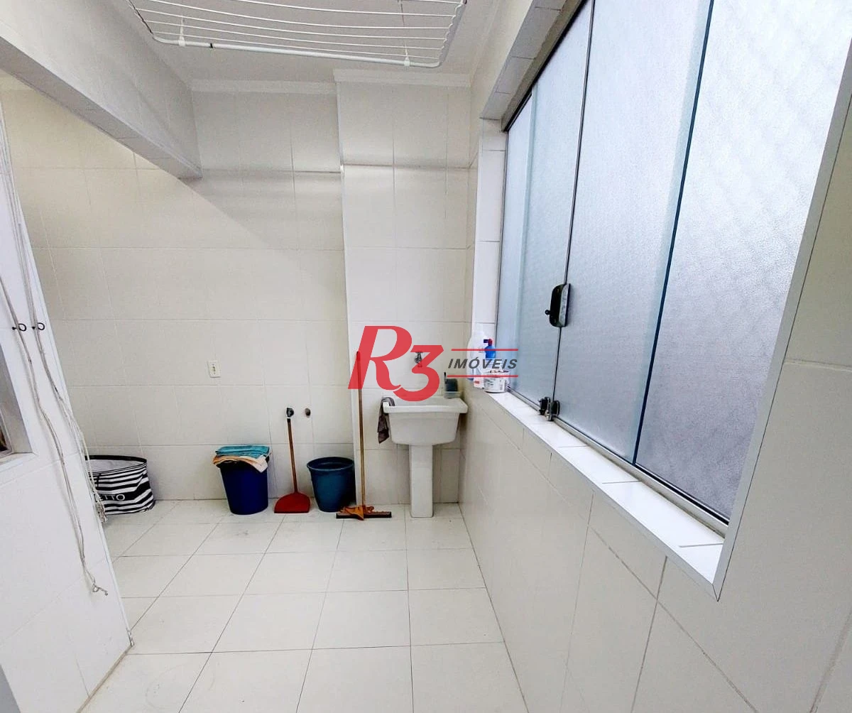 Apartamento à venda, 90 m² por R$ 560.000,00 - Campo Grande - Santos/SP
