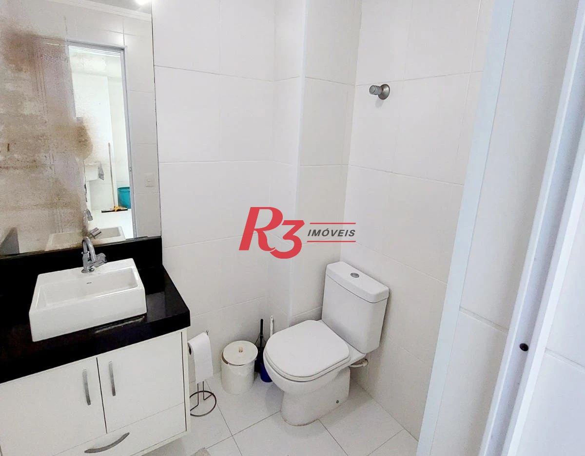 Apartamento à venda, 90 m² por R$ 560.000,00 - Campo Grande - Santos/SP