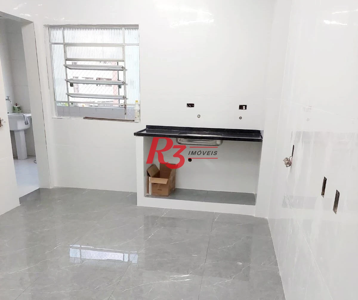Apartamento à venda, 90 m² por R$ 560.000,00 - Campo Grande - Santos/SP