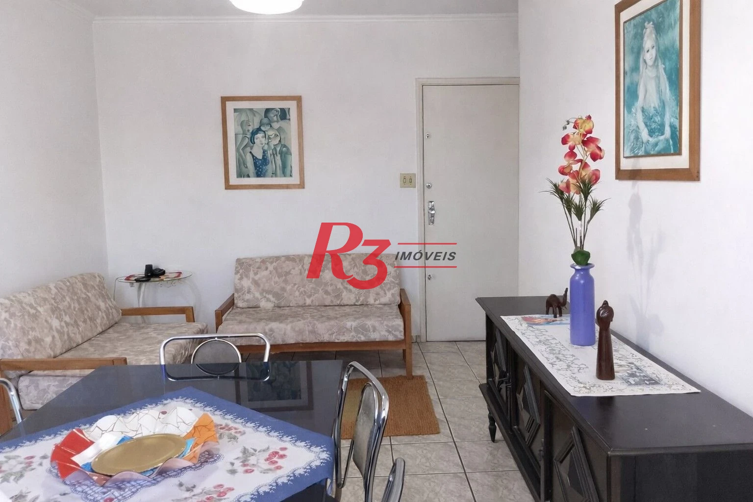 Apartamento com 1 dormitório à venda, 50 m² por R$ 330.000,00 - Embaré - Santos/SP