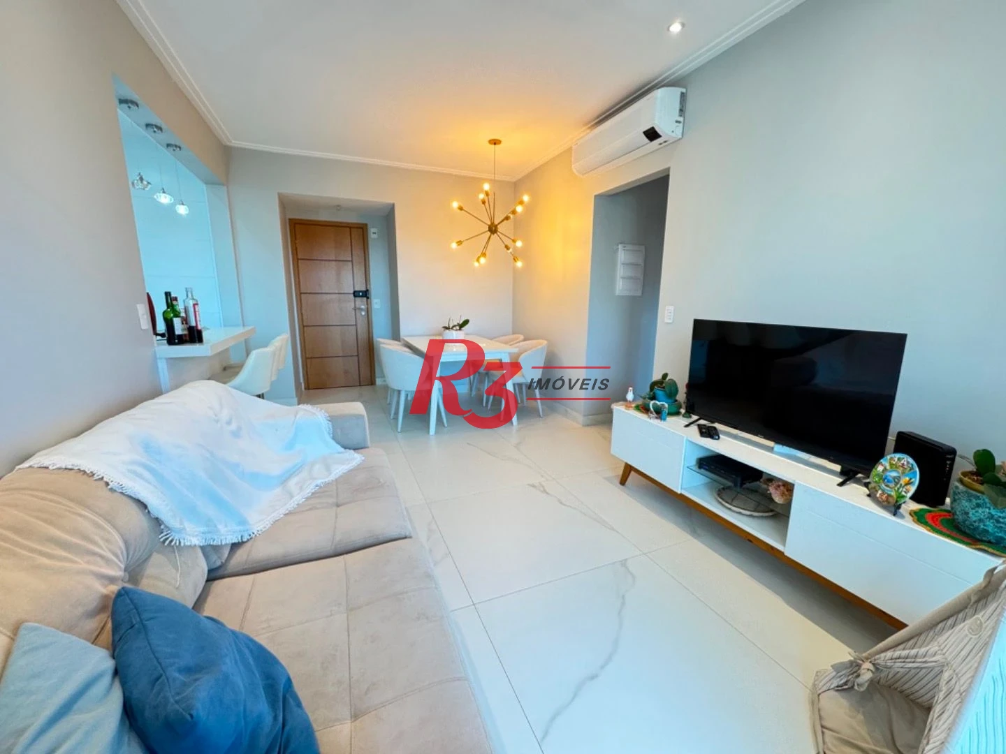 Apartamento à venda, 73 m² por R$ 820.000,00 - Ponta da Praia - Santos/SP