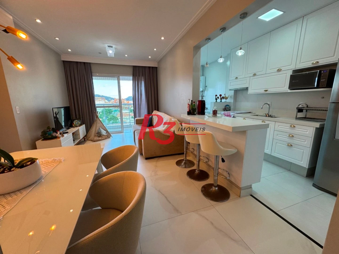 Apartamento à venda, 73 m² por R$ 820.000,00 - Ponta da Praia - Santos/SP
