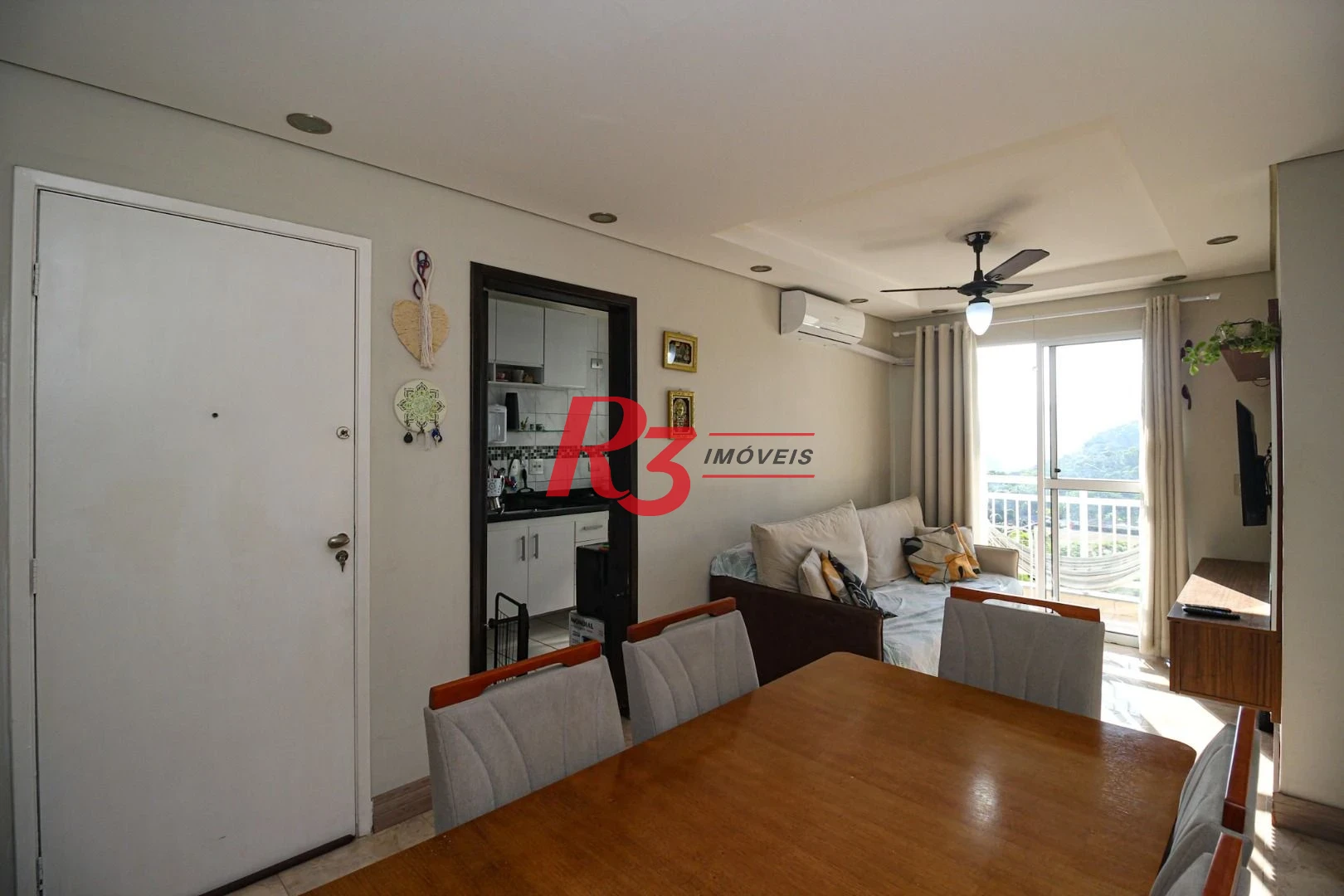 Apartamento com 2 dormitórios à venda, 54 m² por R$ 340.000,00 - Morro Nova Cintra - Santos/SP