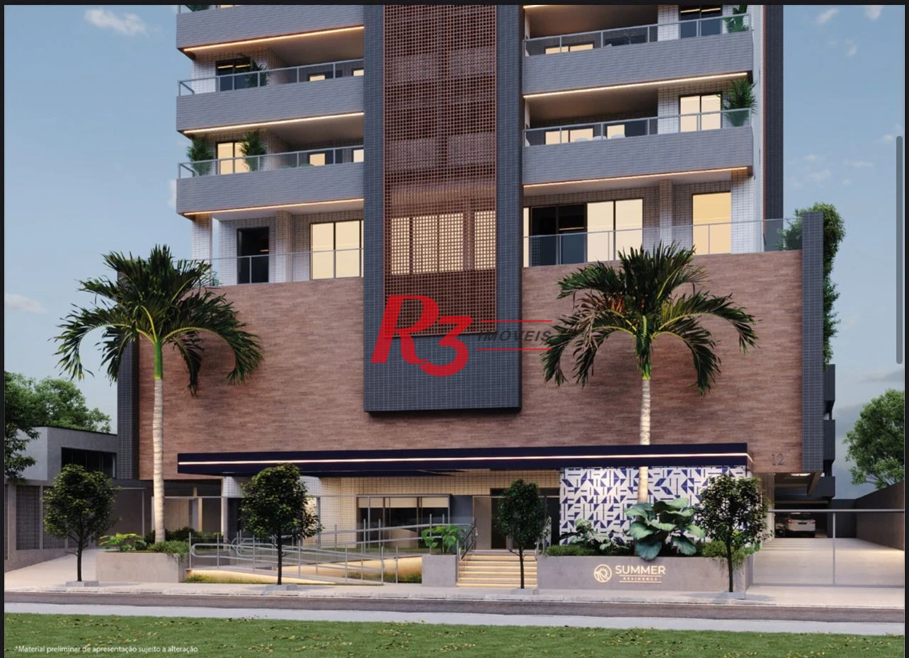 Apartamento com 1 dormitório à venda, 49 m² por R$ 630.000,00 - Marapé - Santos/SP