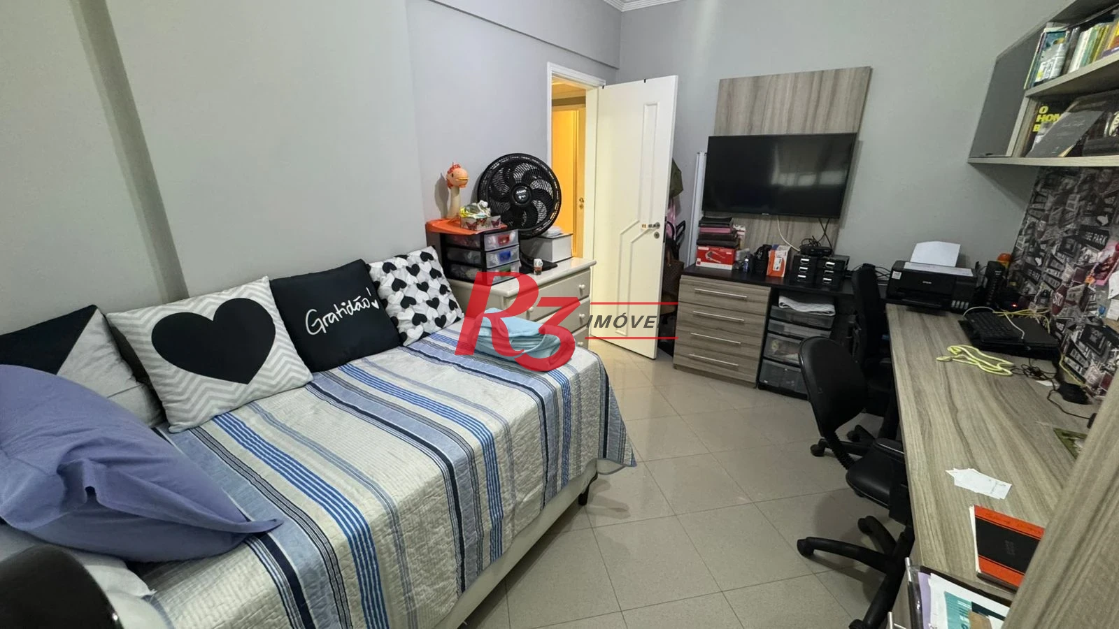 Apartamento com 3 dormitórios à venda, 145 m² por R$ 1.180.000,00 - Pompéia - Santos/SP