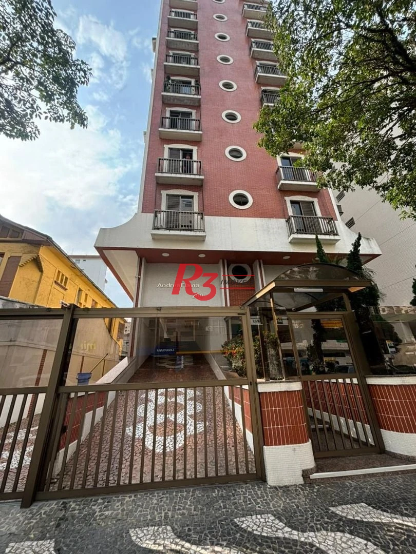 Apartamento com 3 dormitórios à venda, 123 m² por R$ 750.000,00 - Gonzaga - Santos/SP