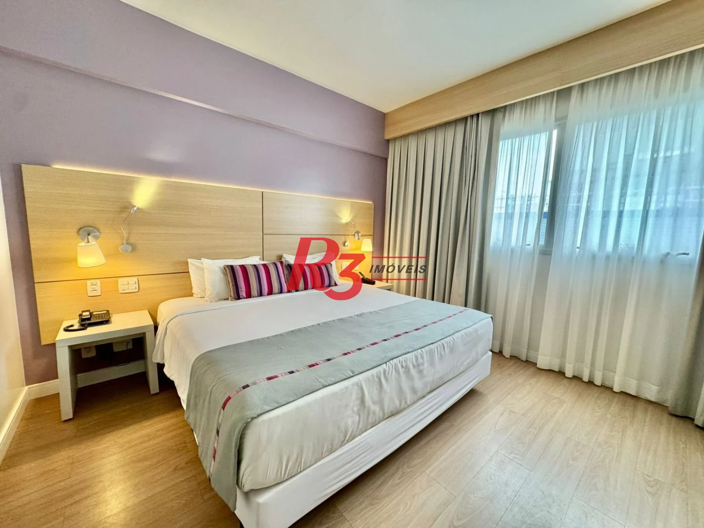 Apartamento com 1 dormitório à venda, 25 m² por R$ 390.000,00 - Gonzaga - Santos/SP