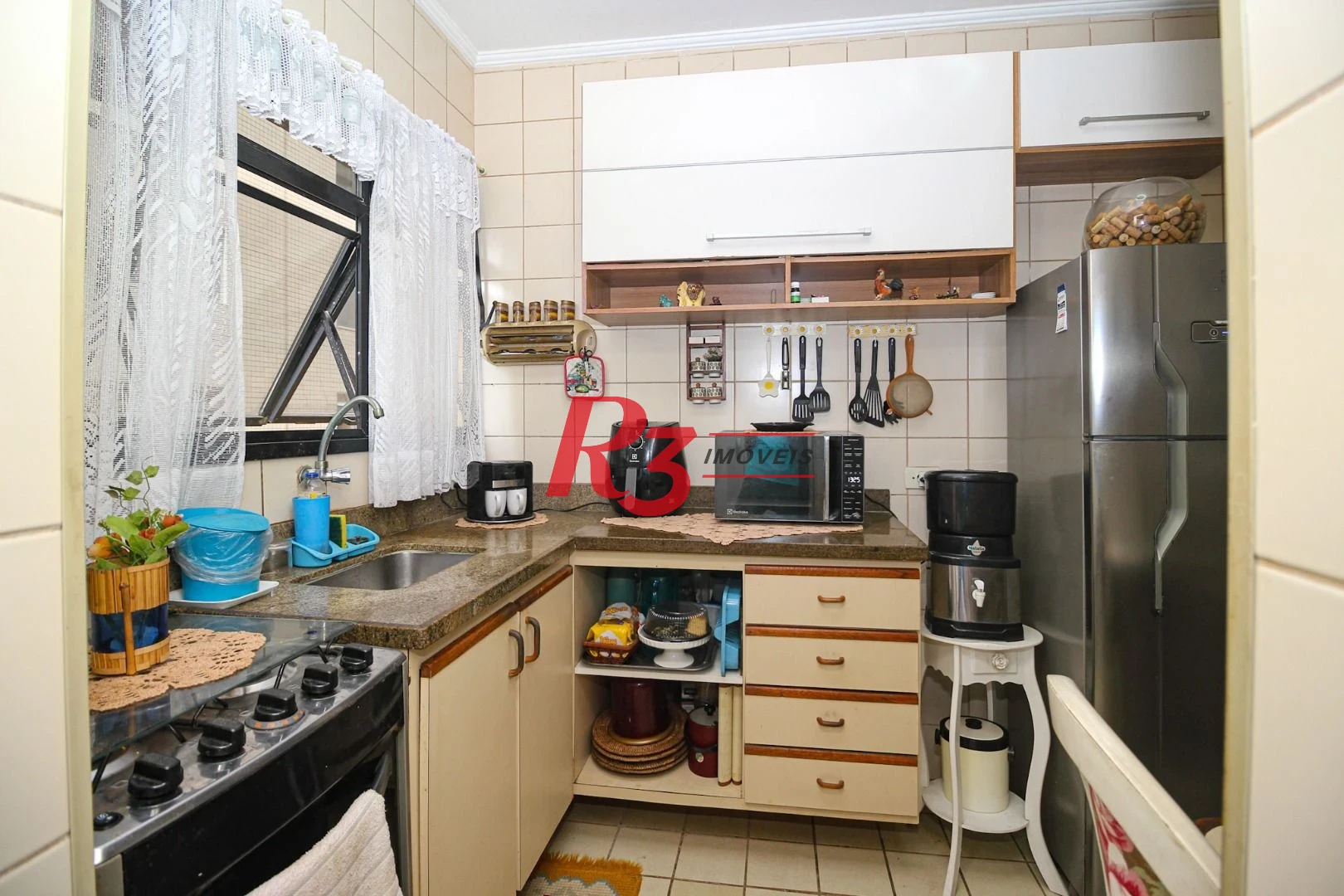 Apartamento com 2 dormitórios à venda, 80 m² por R$ 750.000,00 - Aparecida - Santos/SP