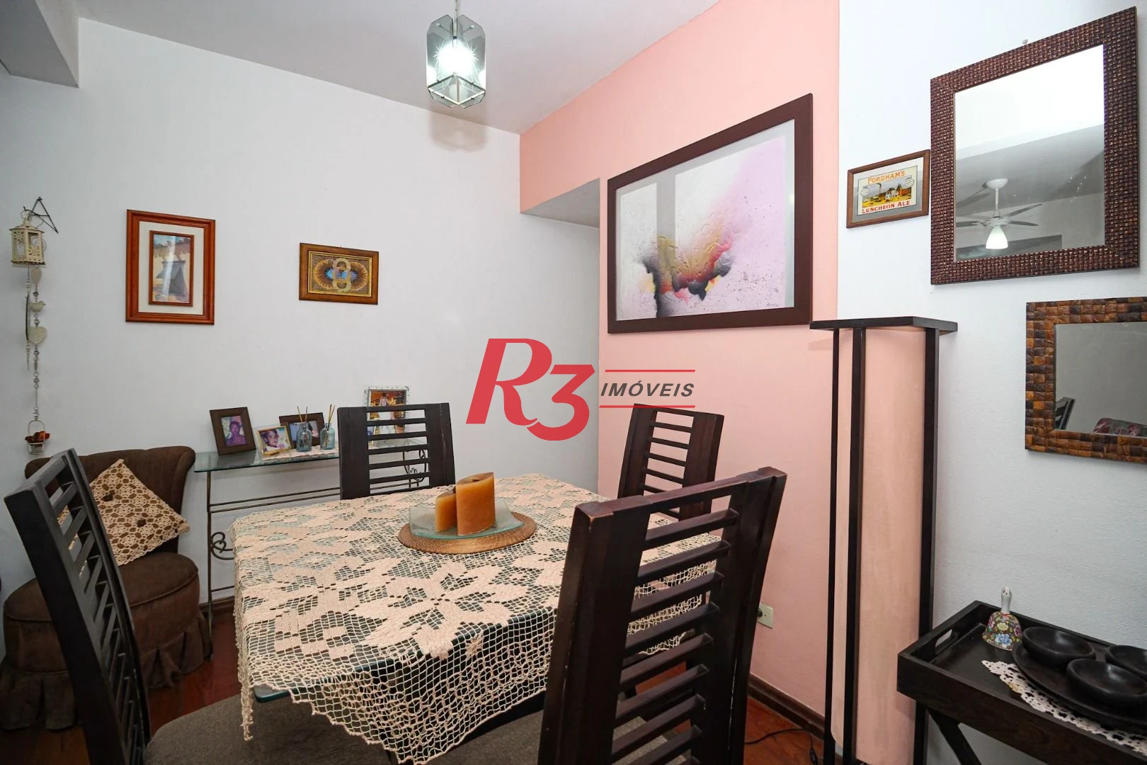 Apartamento com 2 dormitórios à venda, 80 m² por R$ 750.000,00 - Aparecida - Santos/SP
