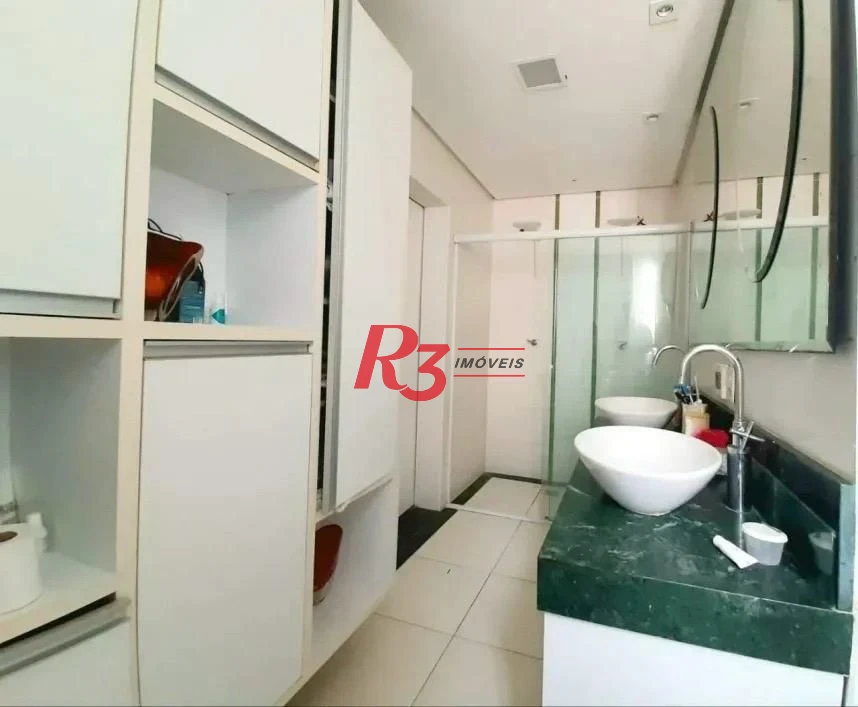 Cobertura com 5 dormitórios à venda, 336 m² por R$ 3.000.000,00 - Ponta da Praia - Santos/SP