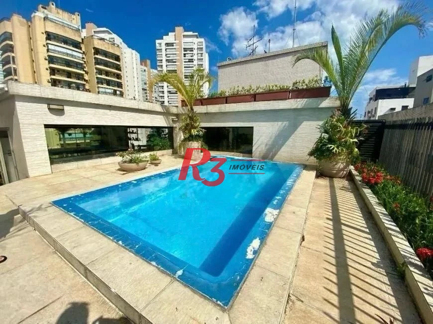 Cobertura com 5 dormitórios à venda, 336 m² por R$ 3.000.000,00 - Ponta da Praia - Santos/SP