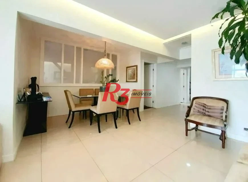 Cobertura com 5 dormitórios à venda, 336 m² por R$ 3.000.000,00 - Ponta da Praia - Santos/SP