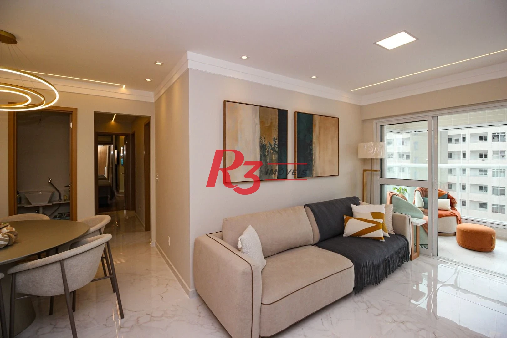 Apartamento à venda, 101 m² por R$ 2.180.000,00 - Gonzaga - Santos/SP