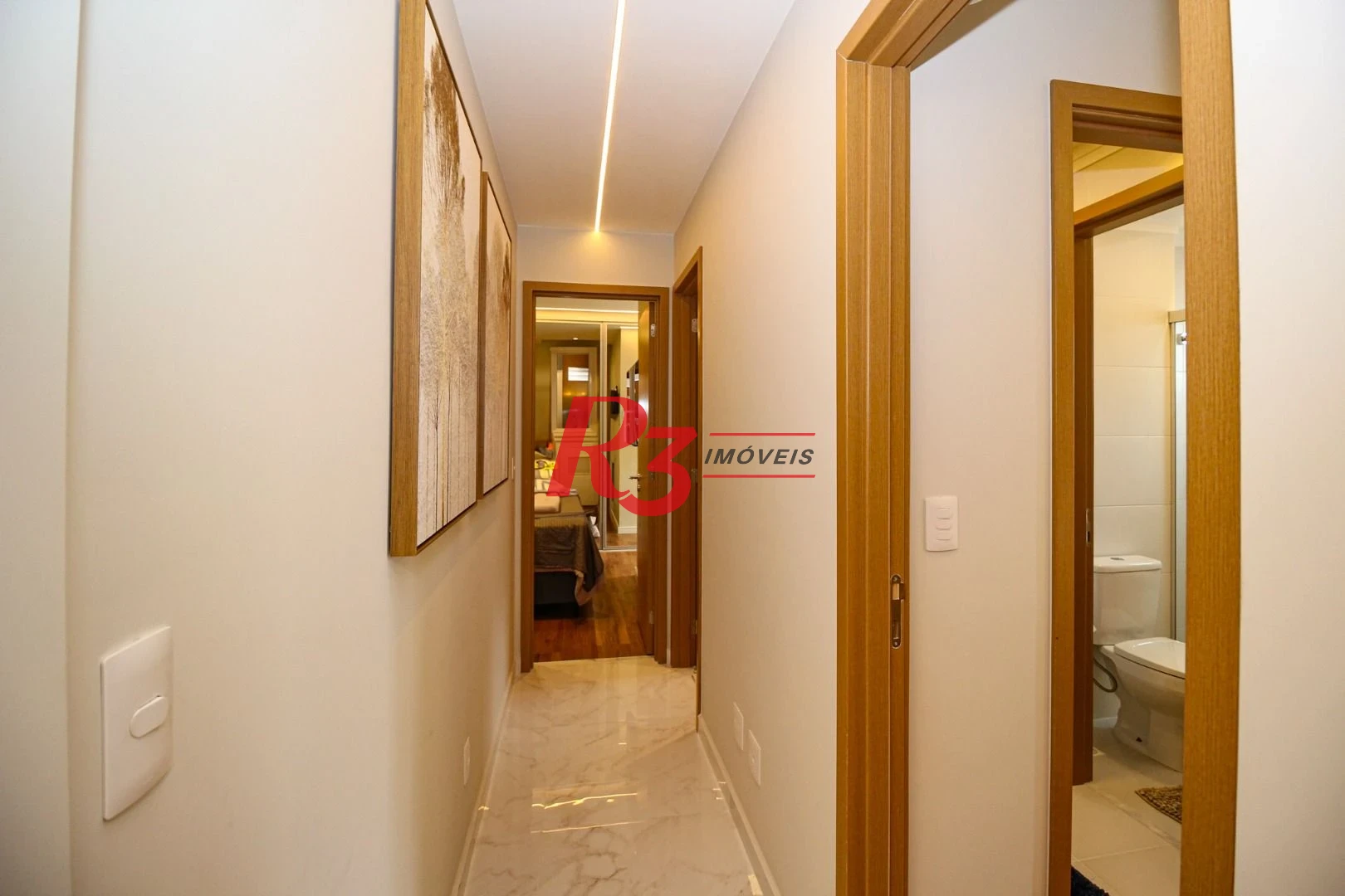 Apartamento à venda, 101 m² por R$ 2.180.000,00 - Gonzaga - Santos/SP
