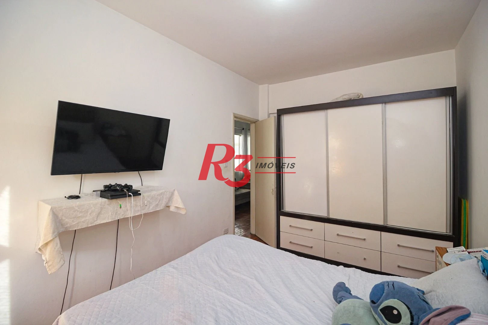 Apartamento à venda, 84 m² por R$ 405.000,00 - Encruzilhada - Santos/SP
