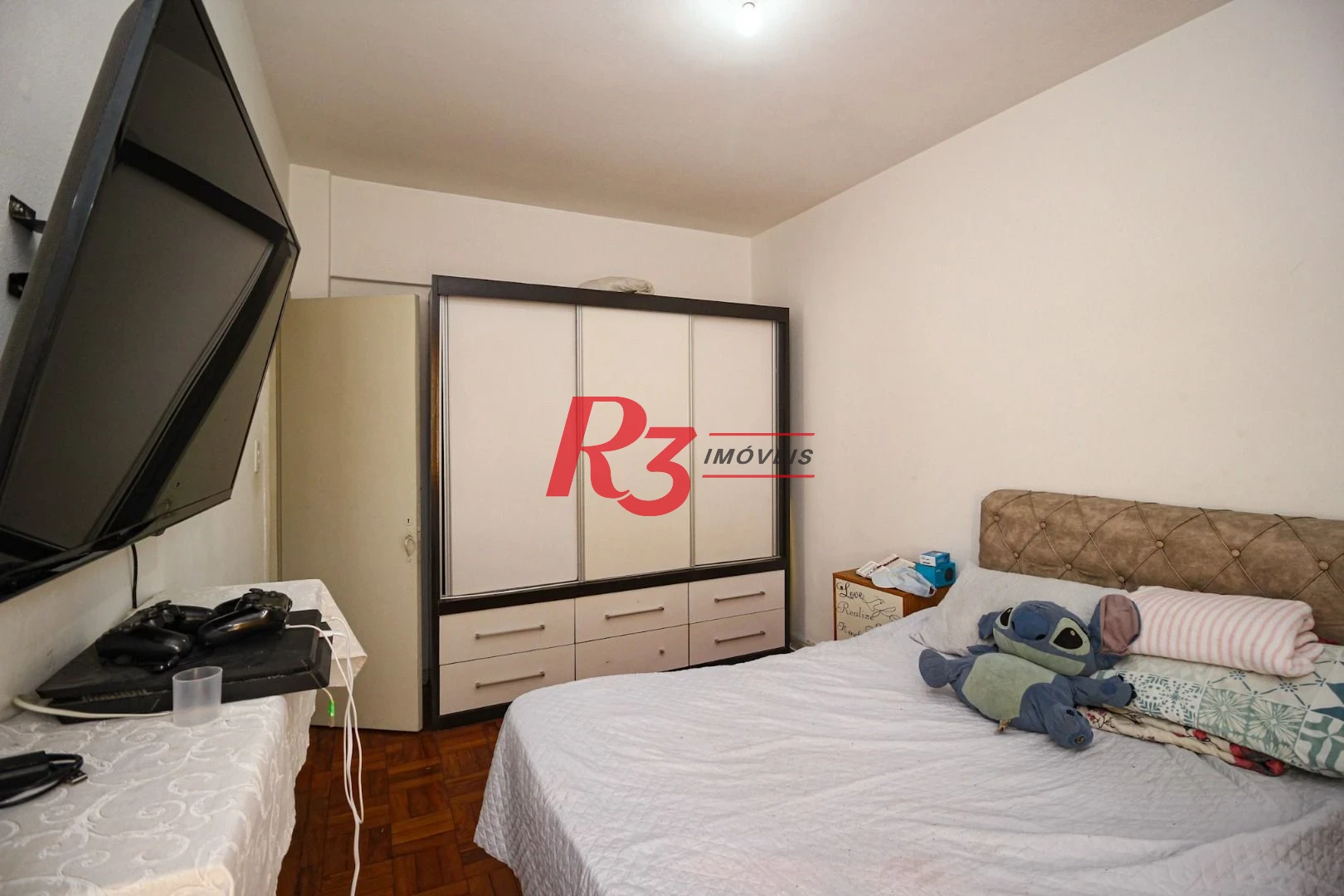 Apartamento à venda, 84 m² por R$ 405.000,00 - Encruzilhada - Santos/SP