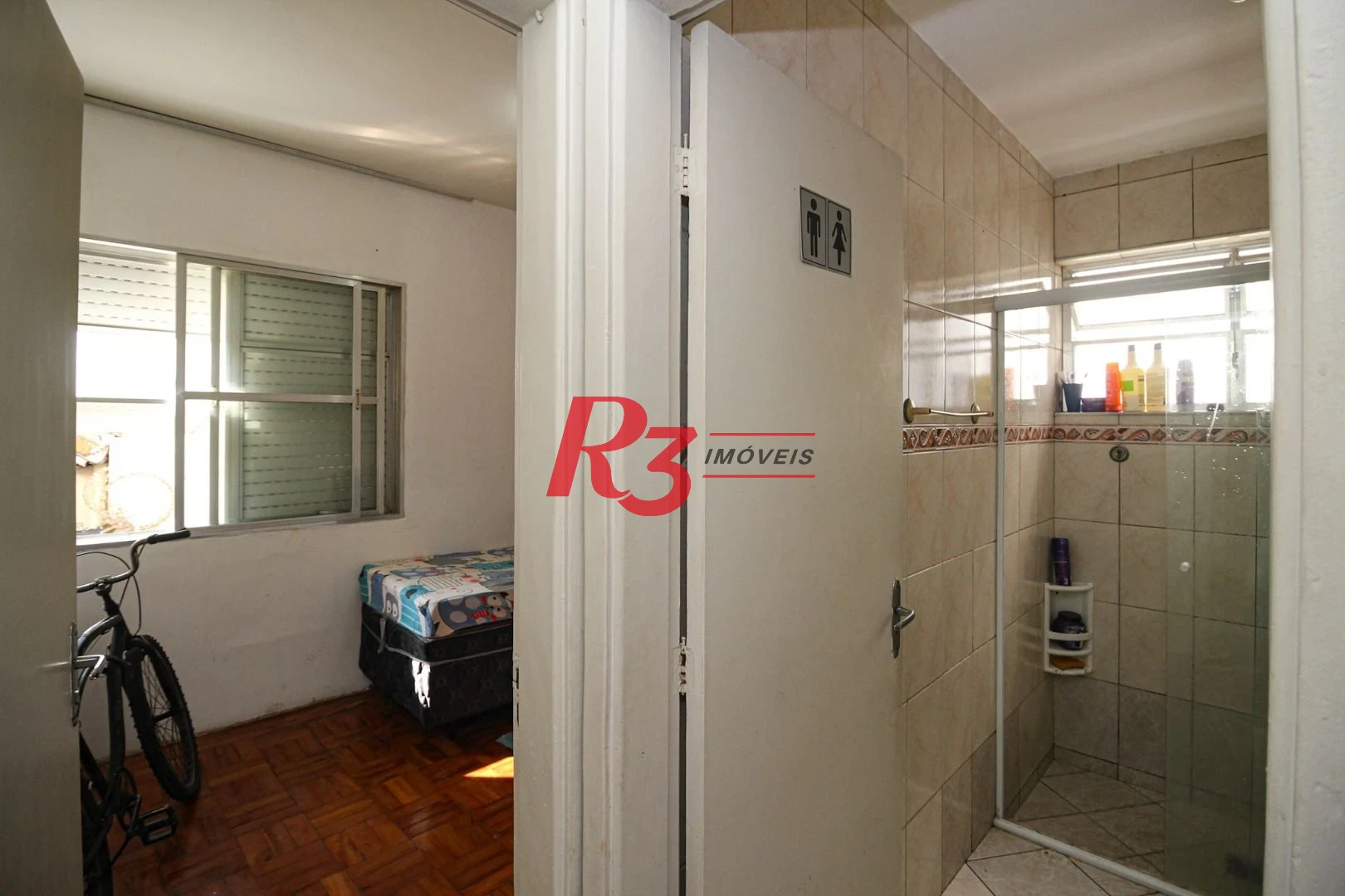Apartamento à venda, 84 m² por R$ 405.000,00 - Encruzilhada - Santos/SP