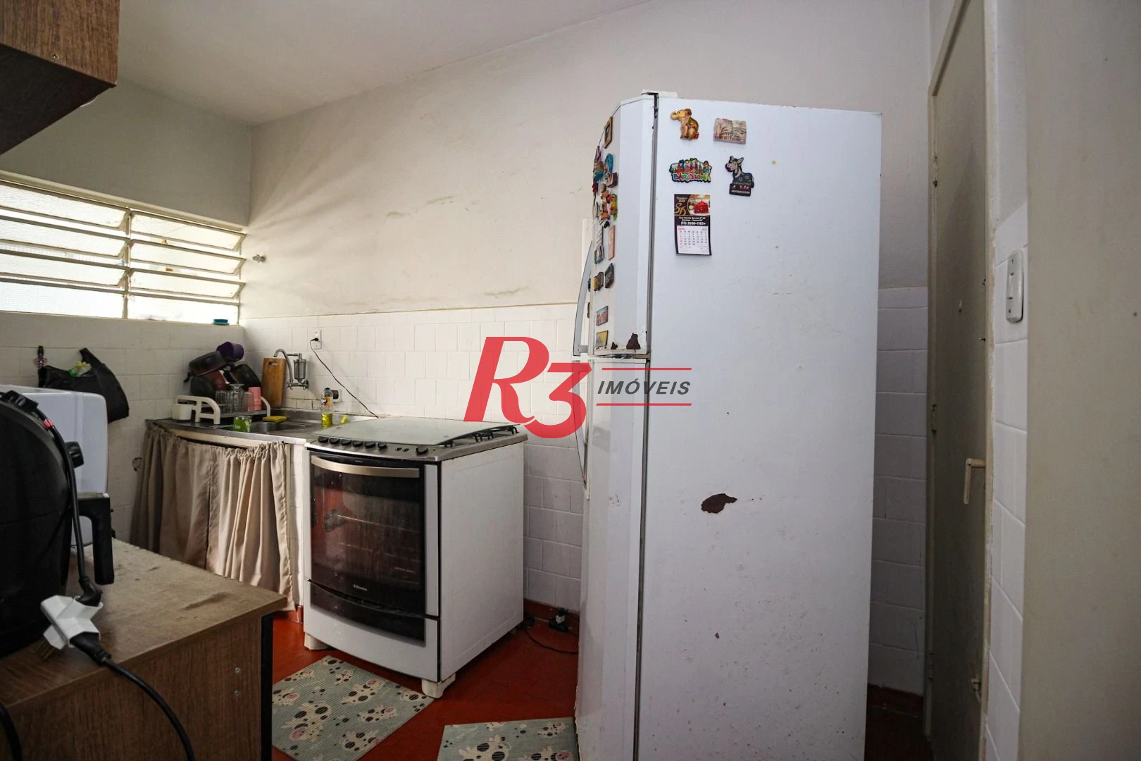 Apartamento à venda, 84 m² por R$ 405.000,00 - Encruzilhada - Santos/SP