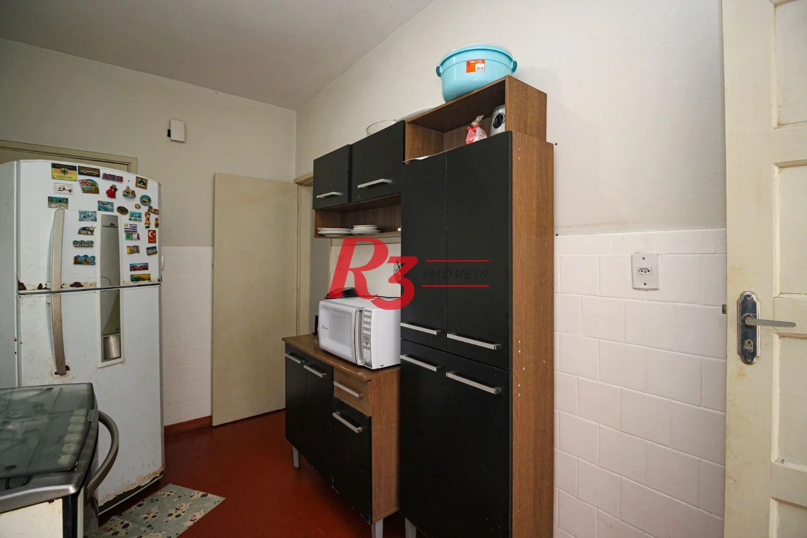 Apartamento à venda, 84 m² por R$ 405.000,00 - Encruzilhada - Santos/SP