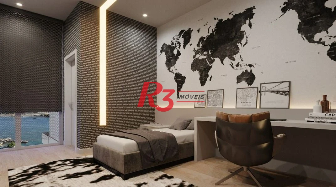 Apartamento à venda, 227 m² por R$ 5.500.000,00 - Ponta da Praia - Santos/SP