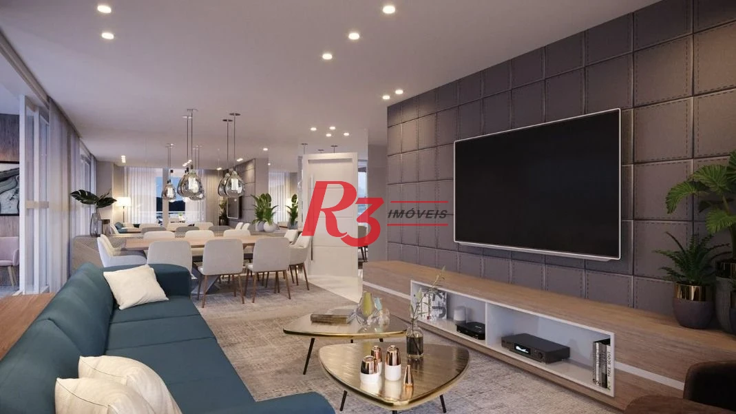 Apartamento à venda, 227 m² por R$ 5.500.000,00 - Ponta da Praia - Santos/SP