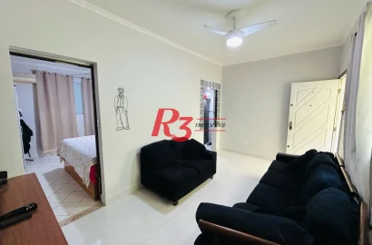 Apartamento com 3 dormitórios à venda, 67 m² por R$ 430.000,00 - Vila Belmiro - Santos/SP